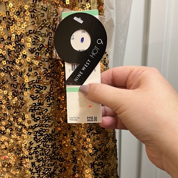 Nine West Sequin cocktail dress - Picture 2 of 3